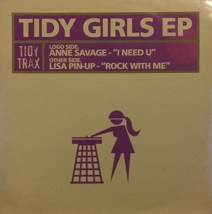 Anne Savage / Lisa Pin-Up : Tidy Girls EP (12", EP, Pur)