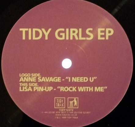Anne Savage / Lisa Pin-Up : Tidy Girls EP (12", EP, Pur)