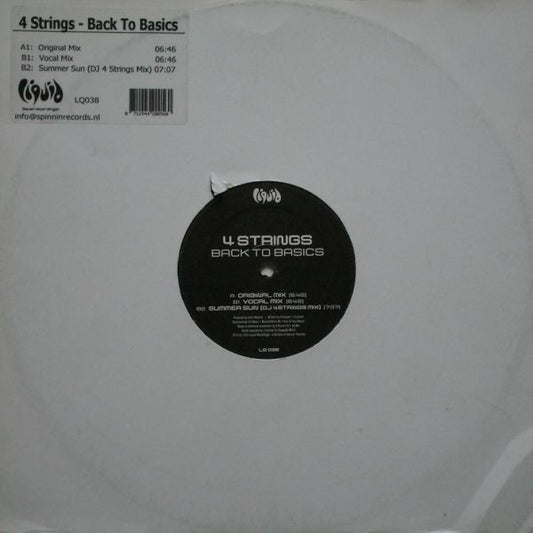 4 Strings : Back To Basics (12", Gen)