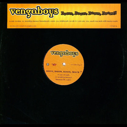 Vengaboys : Boom, Boom, Boom, Boom!! (12", Promo)