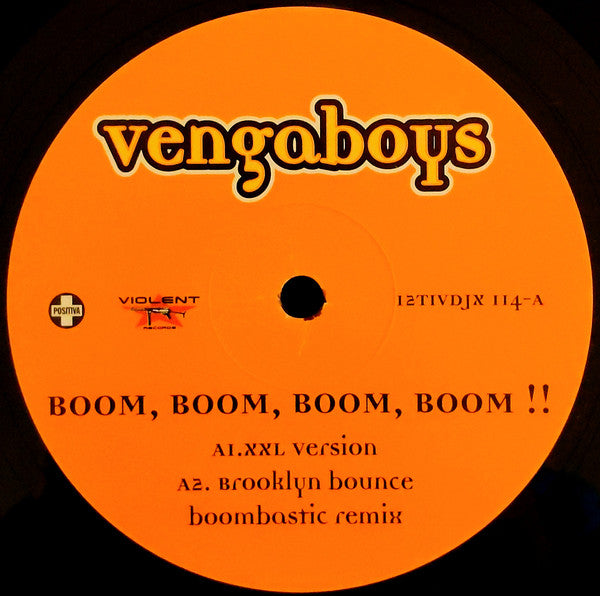 Vengaboys : Boom, Boom, Boom, Boom!! (12", Promo)