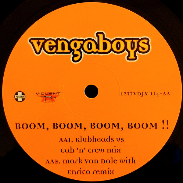 Vengaboys : Boom, Boom, Boom, Boom!! (12", Promo)