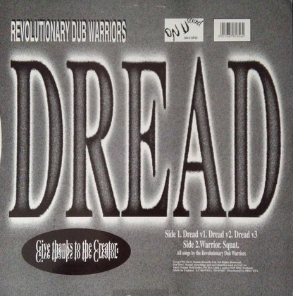 Revolutionary Dub Warriors : Dread (12")