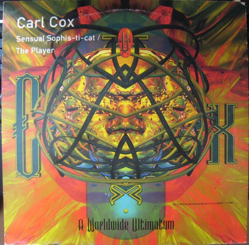 Carl Cox : Sensual Sophis-ti-cat / The Player (12", Single)