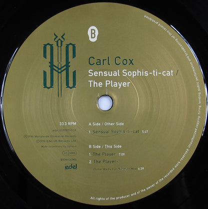Carl Cox : Sensual Sophis-ti-cat / The Player (12", Single)