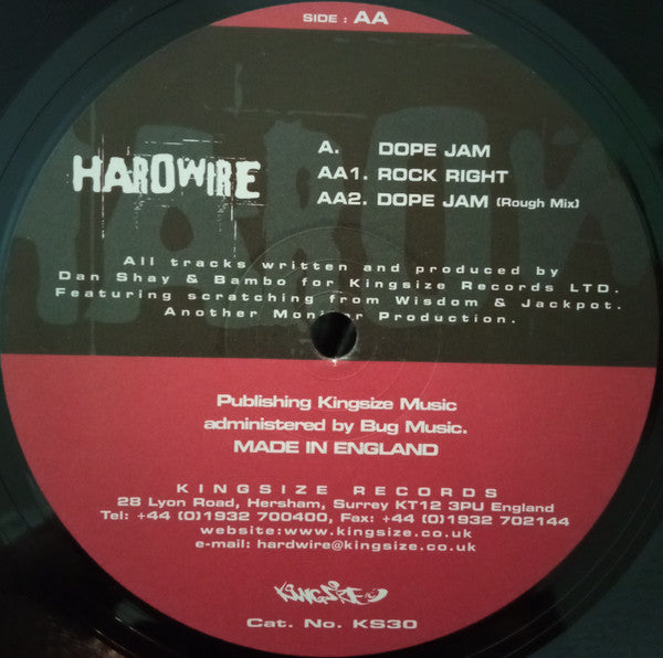 Hardwire : Dope Jam (12")