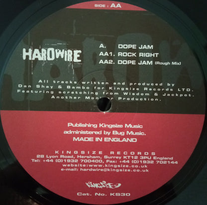 Hardwire : Dope Jam (12")