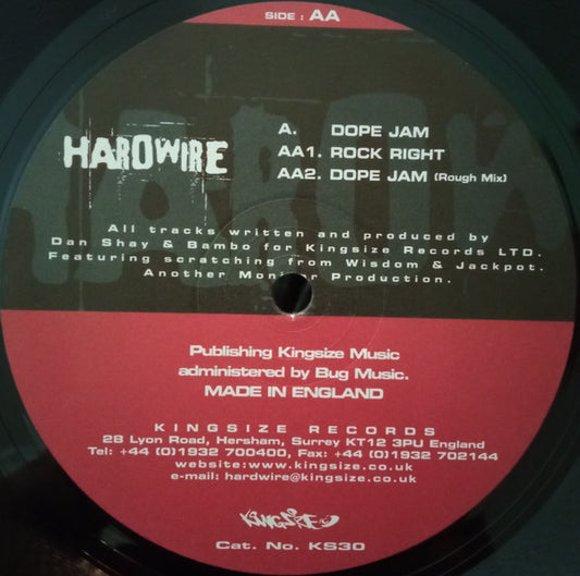Hardwire : Dope Jam (12")