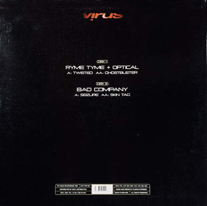 Optical : Ryme Tyme : Bad Company : ViRUS 006 (2x12", EP)