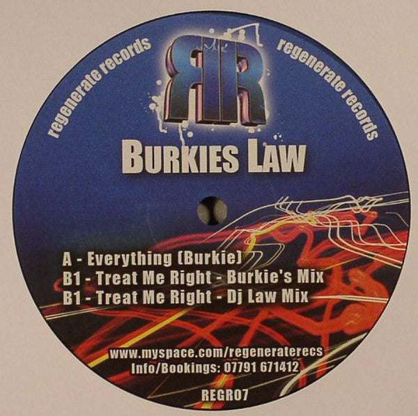 Burkie* : Burkies Law (12")