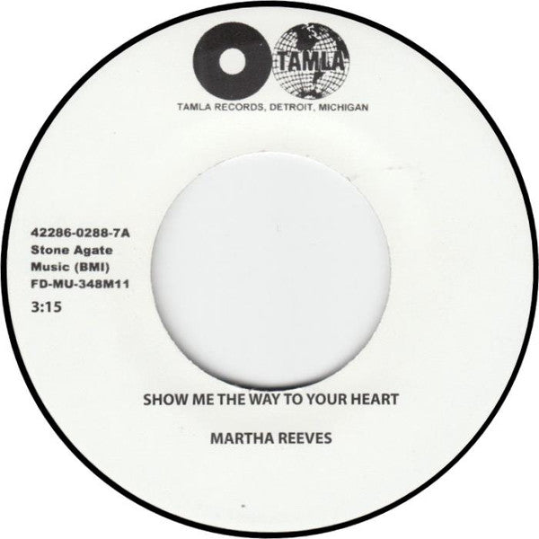 Martha Reeves : No One There / Show Me The Way To Your Heart (7", RE)