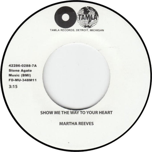 Martha Reeves : No One There / Show Me The Way To Your Heart (7", RE)