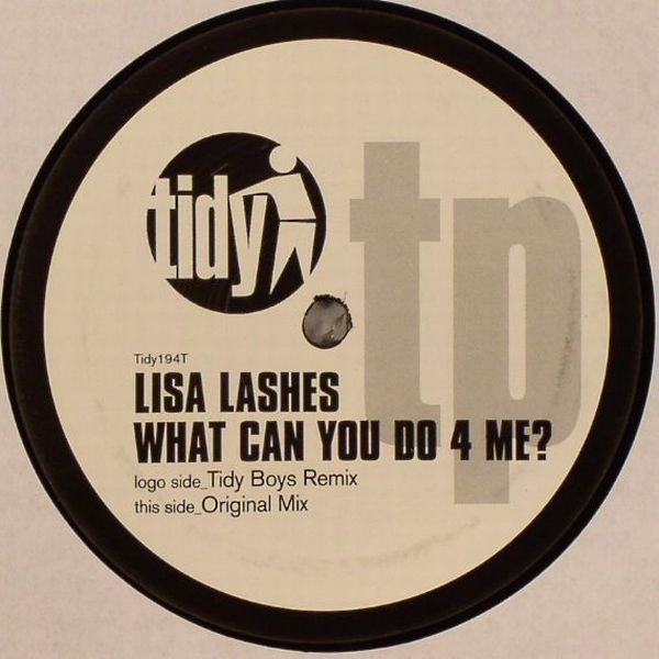 Lisa Lashes : What Can You Do 4 Me? (12", TP)
