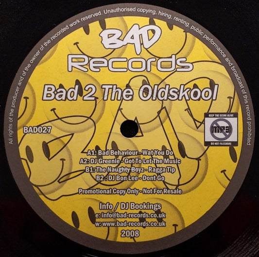 Various : Bad 2 The Oldskool (12", Promo)