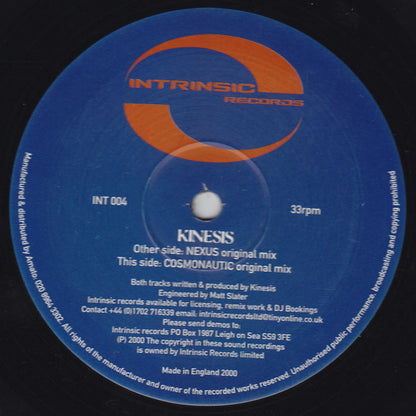 Kinesis : Nexus / Cosmonautic (12")