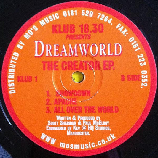 Dreamworld (6) : The Creator EP. (12", EP)