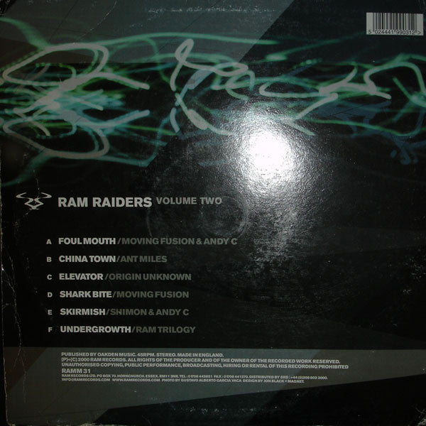 Various : Ram Raiders Volume Two (3x12")