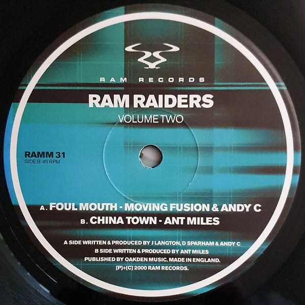 Various : Ram Raiders Volume Two (3x12")