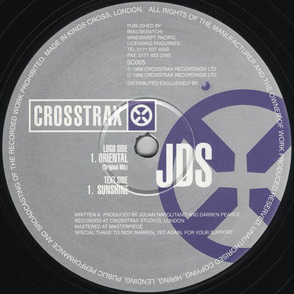 JDS : Oriental / Sunshine (12")