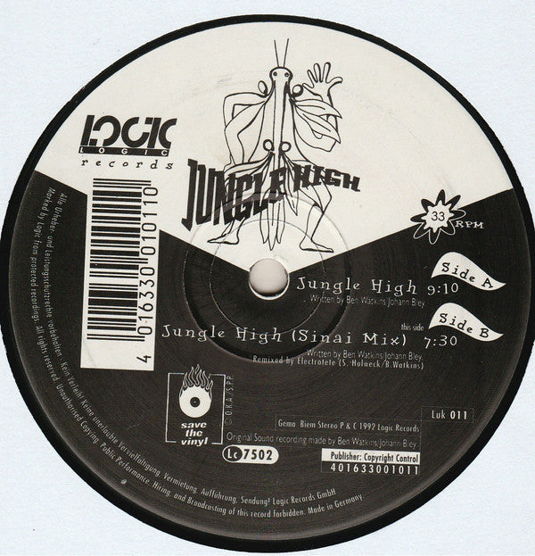 Jungle High : Jungle High (12")