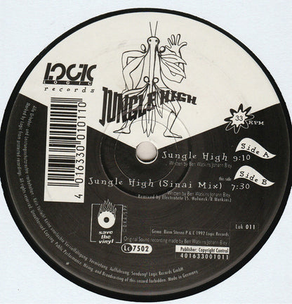 Jungle High : Jungle High (12")