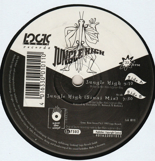 Jungle High : Jungle High (12")