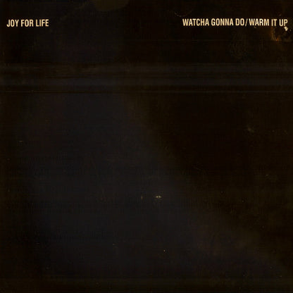 Joy For Life : Watcha Gonna Do / Warm It Up (12")