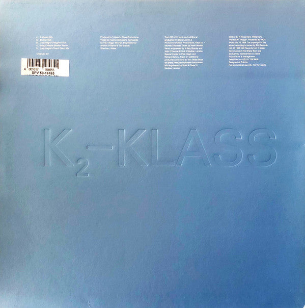 K-Klass : Burnin' (2x12", Promo)