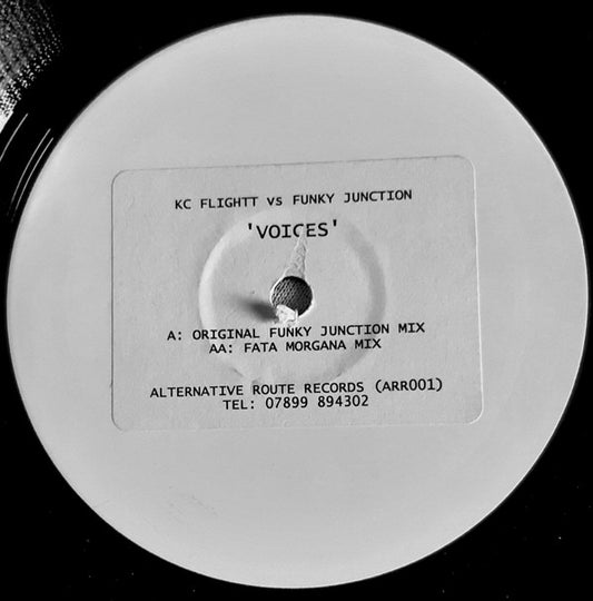 KC Flightt Vs Funky Junction : Voices (12", W/Lbl)