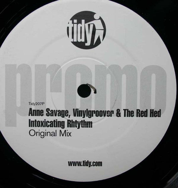 Anne Savage, Vinylgroover & The Red Hed : Intoxicating Rhythm (12", Promo)