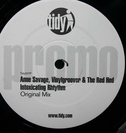 Anne Savage, Vinylgroover & The Red Hed : Intoxicating Rhythm (12", Promo)