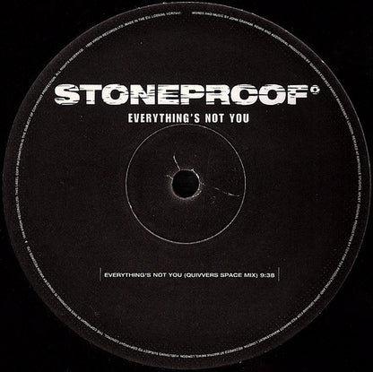 Stoneproof : Everything's Not You (12", S/Sided, Promo)