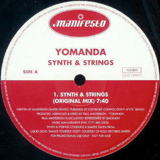 Yomanda : Synth & Strings (12", Promo)