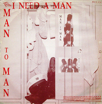 Man To Man* : Energy Is Eurobeat / I Need A Man / Male Stripper (On The House Mix) (12", Ltd)