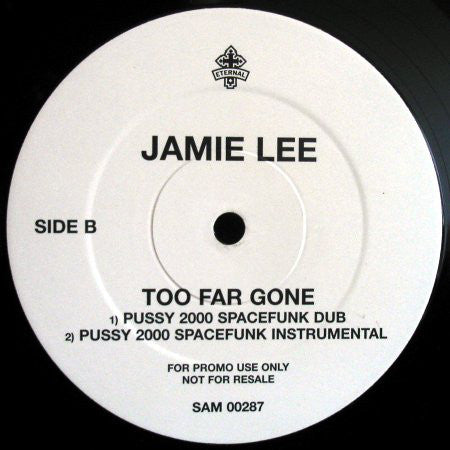 Jamie Lee : Too Far Gone (2x12", Promo)