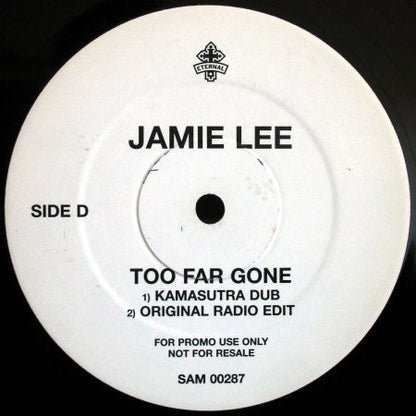 Jamie Lee : Too Far Gone (2x12", Promo)