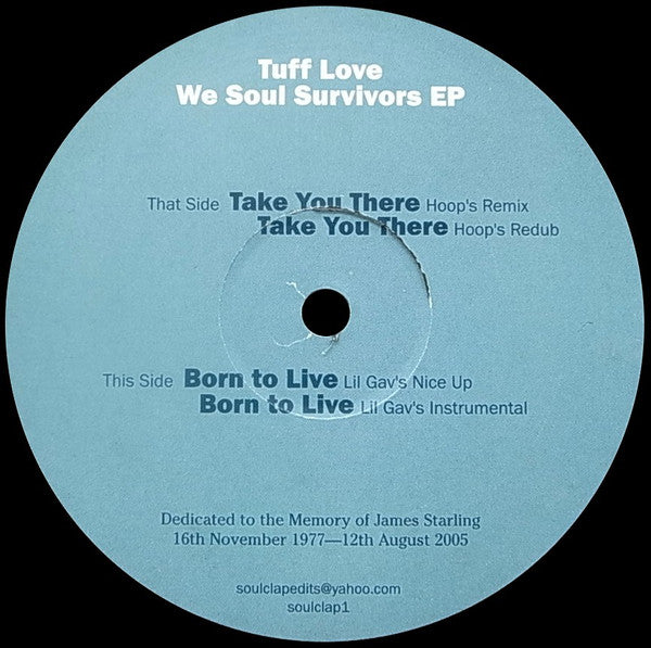 Pete Rock & C.L. Smooth / O.C. : Tuff Love - We Soul Survivors EP (12", EP, Unofficial)