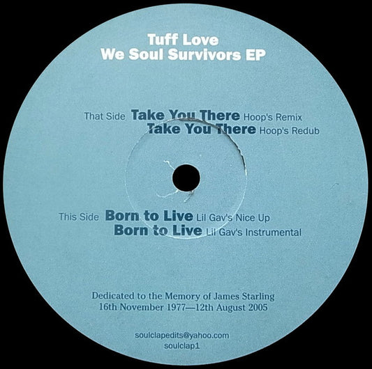 Pete Rock & C.L. Smooth / O.C. : Tuff Love - We Soul Survivors EP (12", EP, Unofficial)