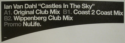 Ian Van Dahl : Castles In The Sky (12", Promo)