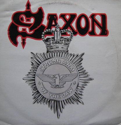 Saxon : Strong Arm Of The Law (12", Single)