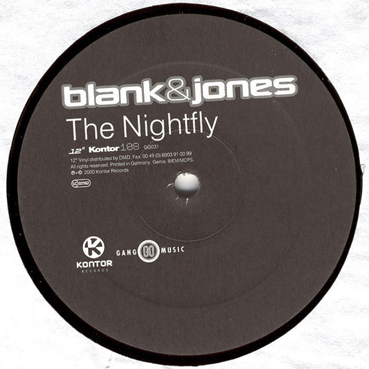 Blank & Jones : The Nightfly (12", S/Sided)
