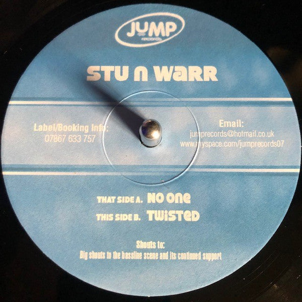 Stu N Warr : No One / Twisted (12")