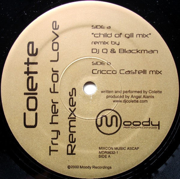 Colette : Try Her For Love (Remixes) (12")