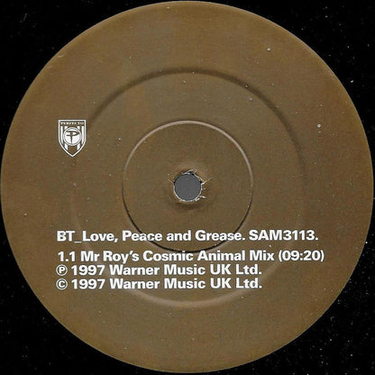 BT : Love, Peace And Grease - Issue 2.0 Peace (12", Promo)