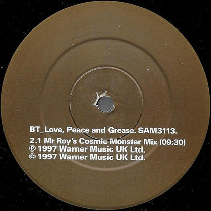 BT : Love, Peace And Grease - Issue 2.0 Peace (12", Promo)