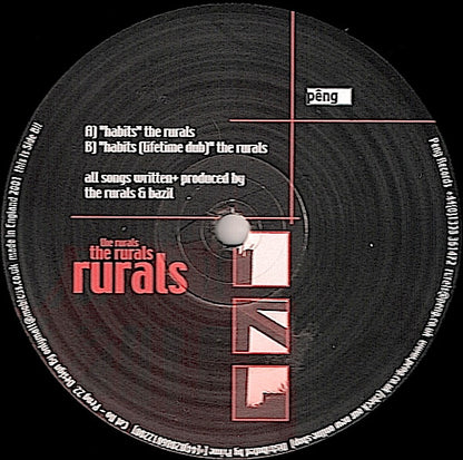 The Rurals : Habits E.P (12", EP)