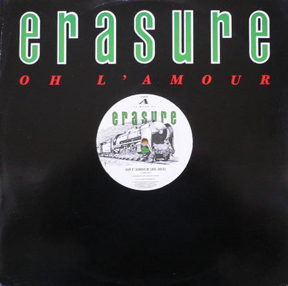 Erasure : Oh L'Amour (12", Single, RP, Die)
