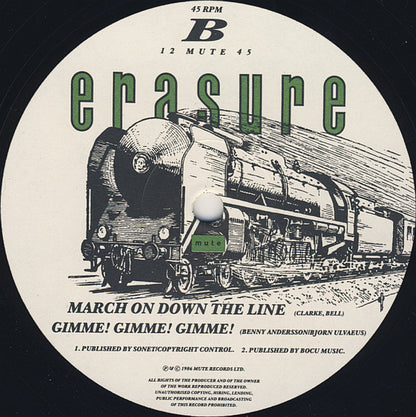 Erasure : Oh L'Amour (12", Single, RP, Die)