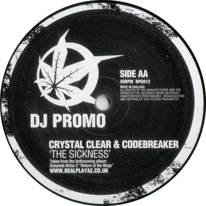 Crystal Clear (2) & Code:Breaker : 2 Tone Sound / The Sickness (12", Promo)