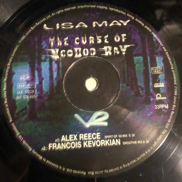 Lisa May : The Curse Of Voodoo Ray (12")